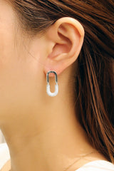 Paper Clip Earrings