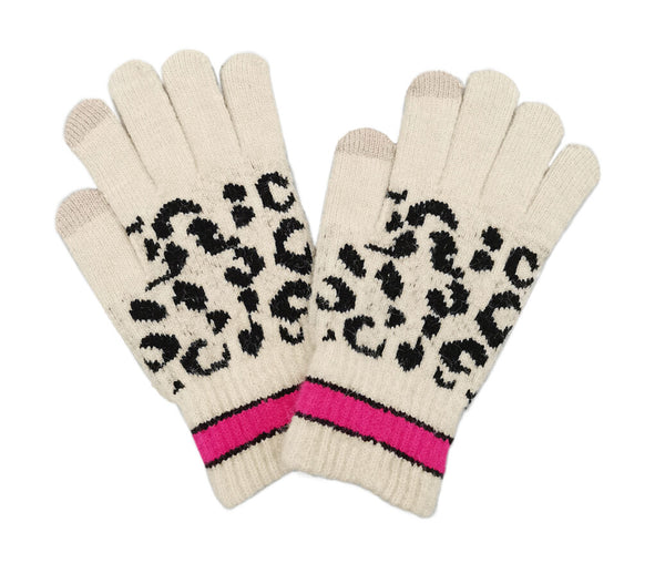 Leopard Touch Gloves