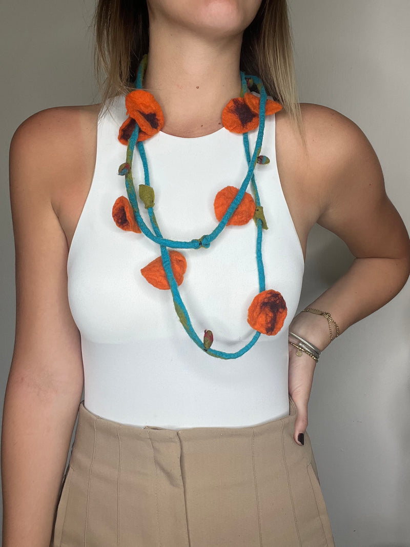 Wool Necklace
